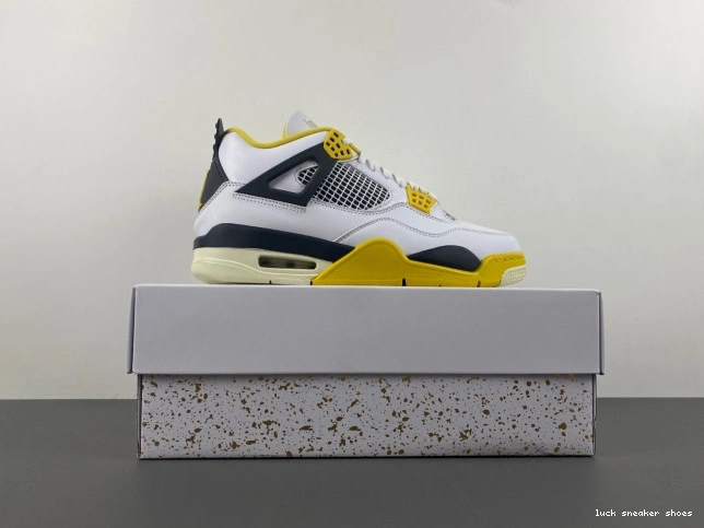 Rep LUCY Jordan Air 4 AQ9129-101 WNNS Vivid Sulfur 0707